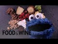 Cookie Monster Shows Us How to Make a "Char-cookie-rie Board" | Food & Wine