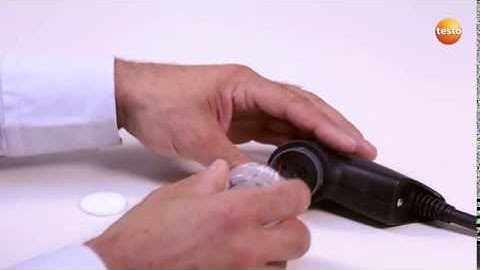 testo 340   Step 10   How to Change And Clean Modular Gas Sampling Probe