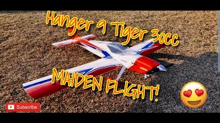 Hanger 9 Tiger 30cc Maiden Flight & Review!! Pt4 #rcplane #rc #rcairplane #avation #aeroplane