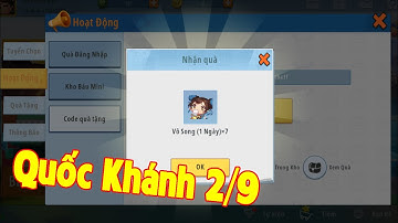 Tặng 4 Mã GiftCode Nhân Ngày Quốc Khánh VN - Code Không Giới Hạn!