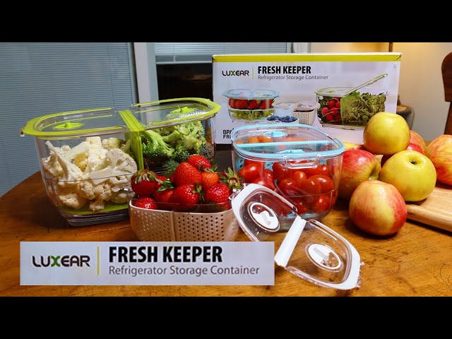  LUXEAR Fresh Produce Vegetable Fruit Storage
