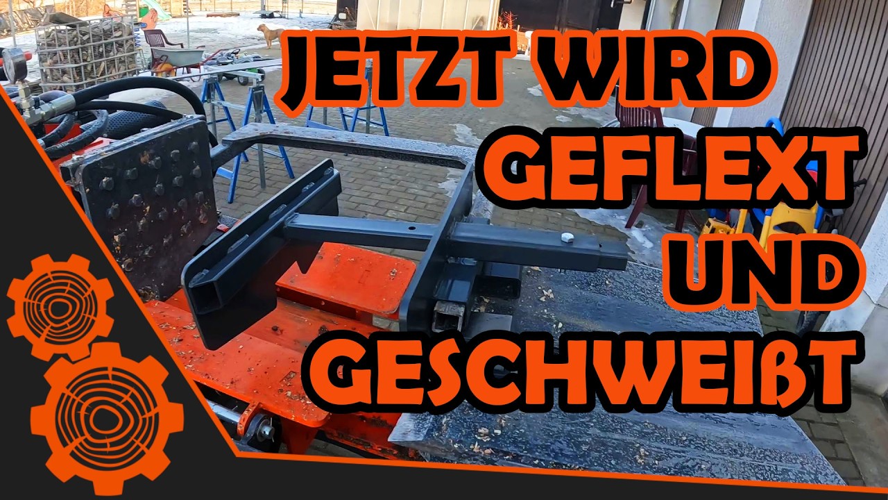 Der Schichtholzspalter Rima LS37Pro bekommt einige Upgrades