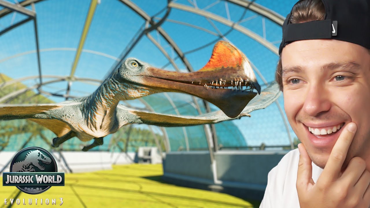 Выпускаю птерозавров в ПАРК МОЕЙ МЕЧТЫ!!!!