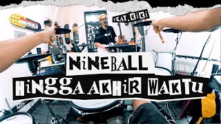 NINEBALL - Hingga Akhir Waktu (Back To Studio Rental) 🔴Live Recording Drummer Tidak Terkenal