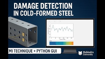 Structural Health Monitoring of CFS Using PZT Sensors & Python GUI | EMI Technique Explained