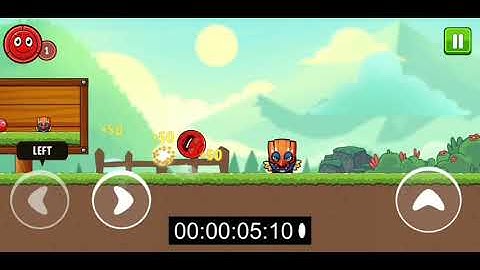 Red Ball 2021- Roller Ball: Bounce Ball Heroes 3levels% in 48.04