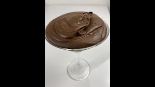 Only 2 Indregients Chocolate Mousse