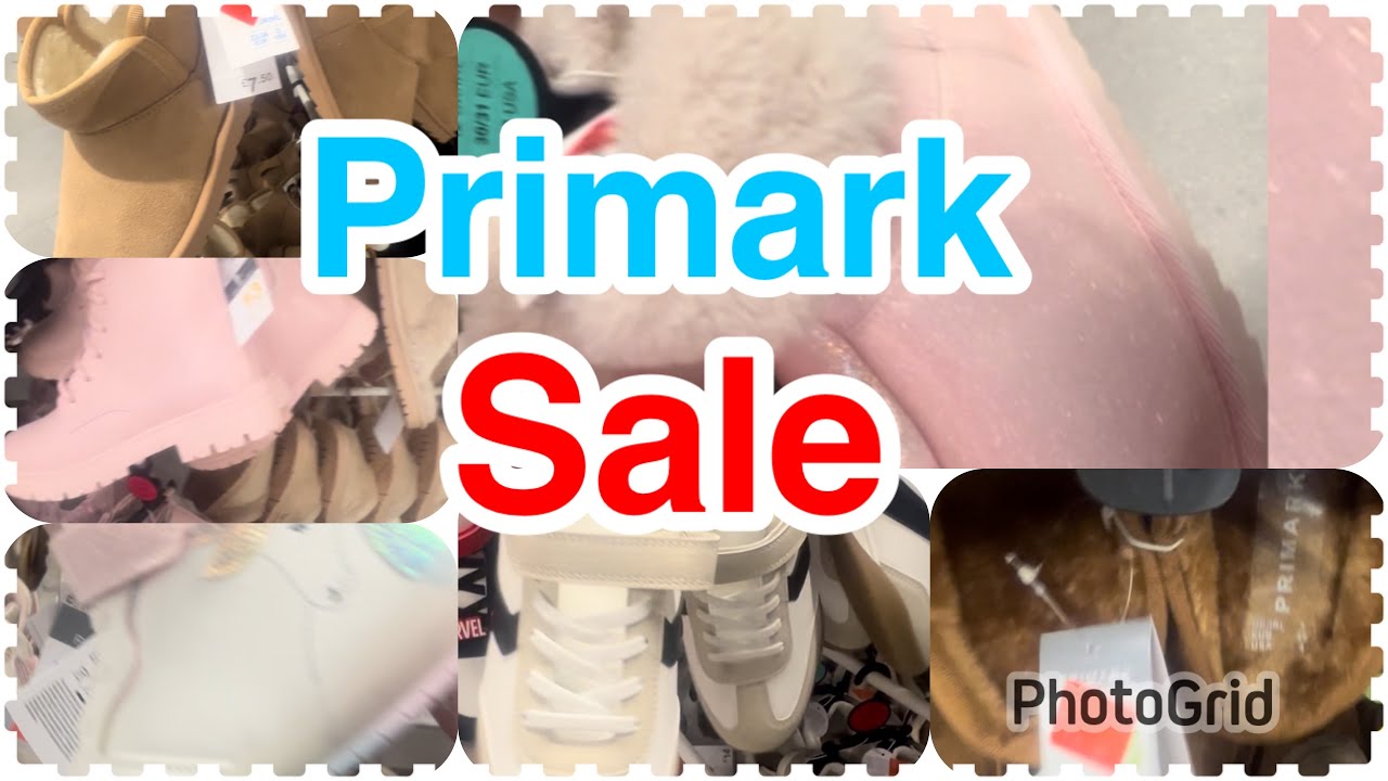 Primark sale kids winter shoes sale/ December 2025