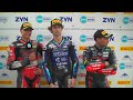 ZYN BSB Race 1 podium reactions from Cadwell Park!
