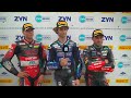 ZYN BSB Race 1 podium reactions from Cadwell Park!