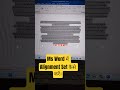 How to set alignment in microsoft word!!#shorts #ytshorts #bhagattechs
