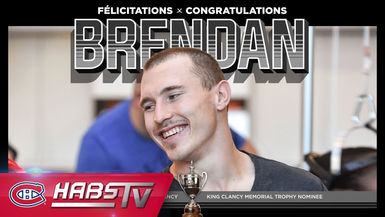 Brendan Gallagher in the community | King Clancy Memorial Trophy nominee