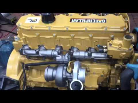Motor diésel caterpillar 3126 remanufacturado