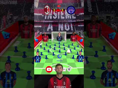 AC MILAN vs INTER MILAN | SERIE A HIGHLIGHTS | MARBLE FOOTBALL |04/22/24| #espn #asmr