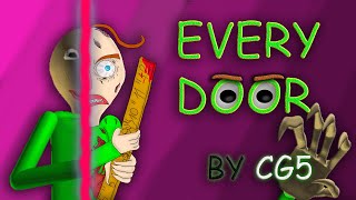 [SFM BALDI] - Every Door - by CG5 (CANCELLED)