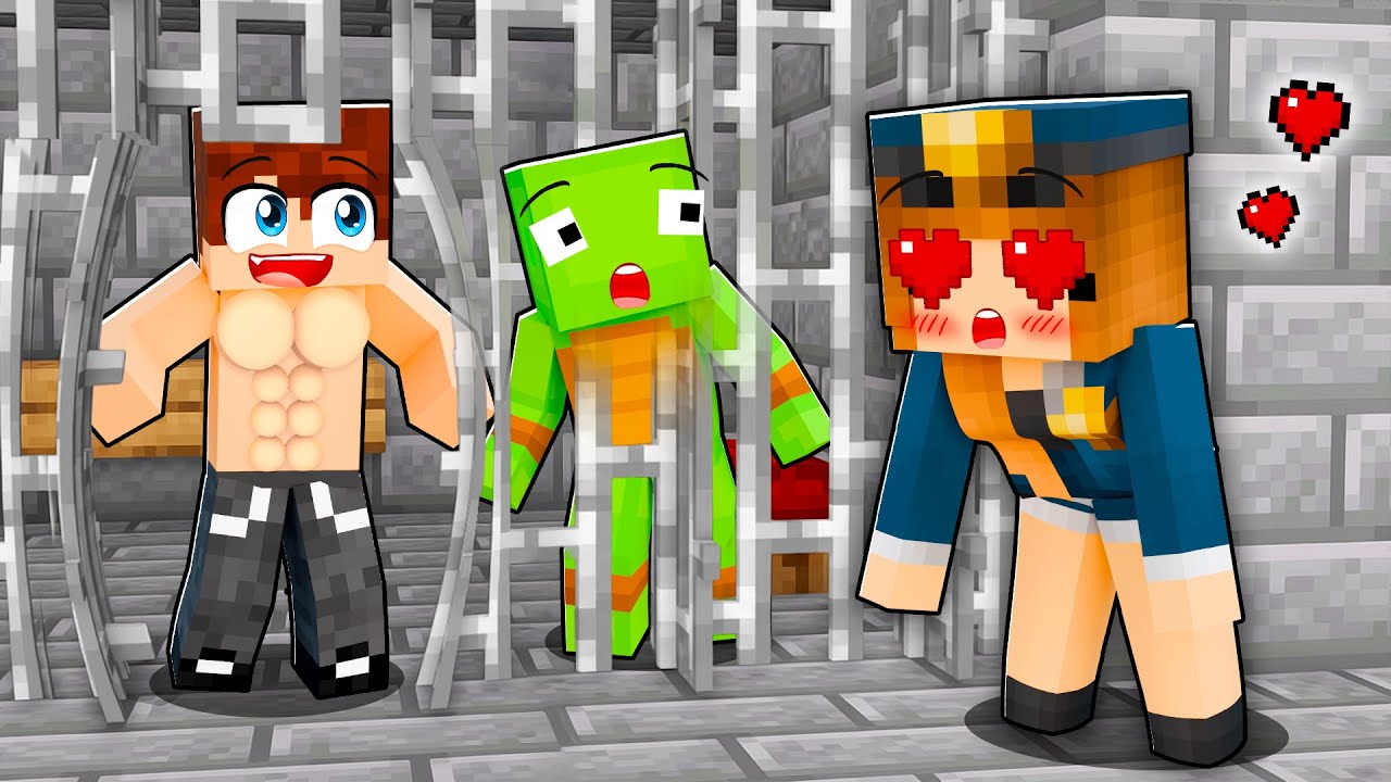 ZOSTALIŚMY ARESZTOWANI BO POLICJANTKA SIĘ W NAS ZAKOCHAŁA w Minecraft!