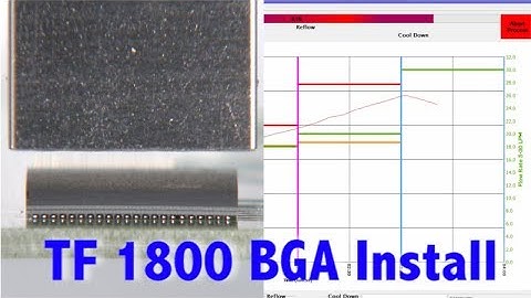 BGA Installation Demo with TF 1800 Rework Station