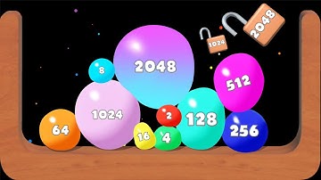 Catch The Ball 2048 - Jelly 2048 Games