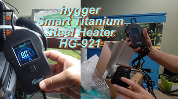 Hygger 800 Watt Smart Titanium Steel Heater HG 921