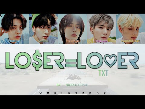 TXT - LO$ER=LO♡ER * KOLAY OKUNUŞ+MV(EASY LYRICS)COLOR CODED