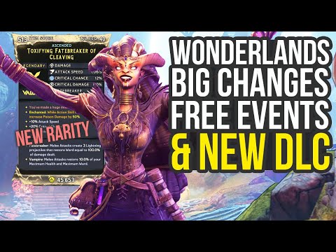 Tiny Tina's Wonderlands DLC - New Content, Big Weapon Changes, Free Events & More
