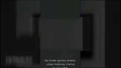 (YTPMV) VCR Tracking Reminder Bumper Compilation Scan (RD)