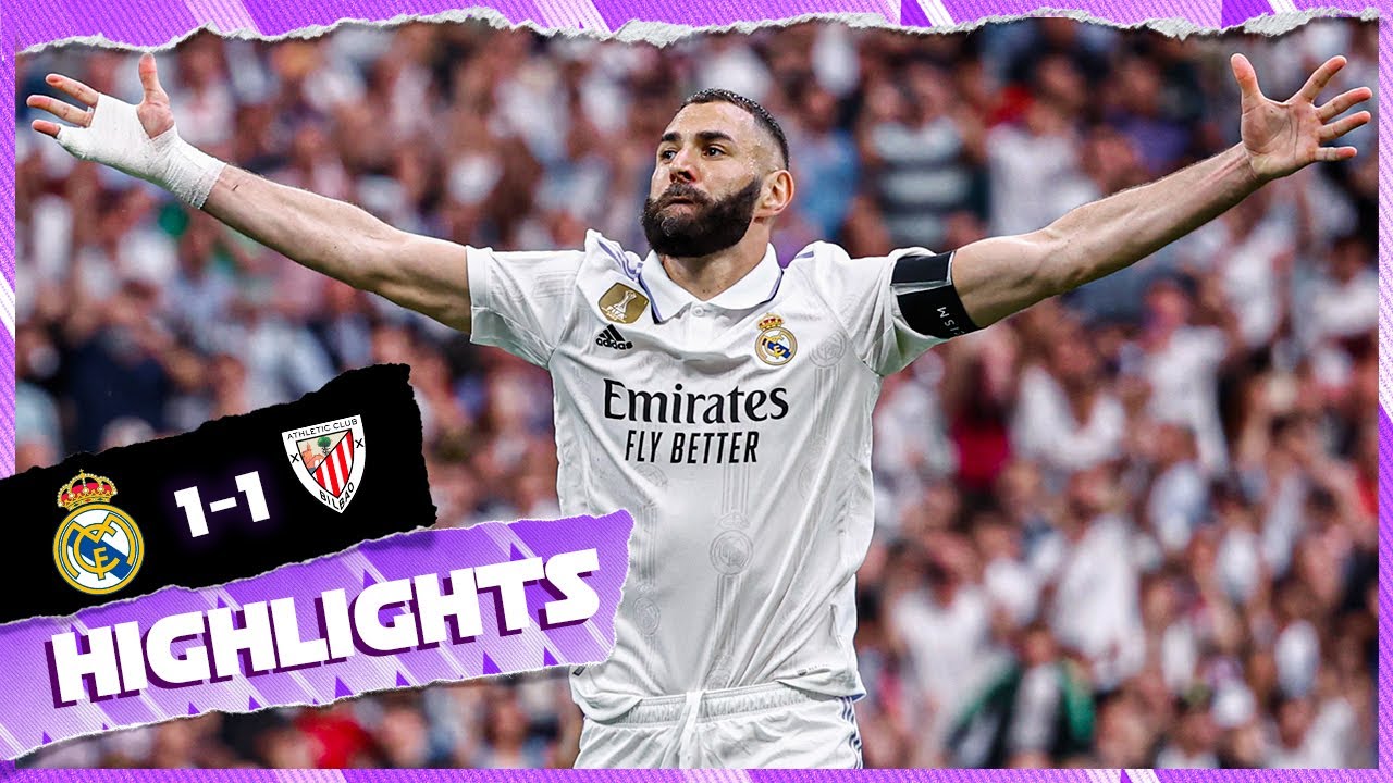 Real Madrid 1 1 Athletic Club  HIGHLIGHTS  LaLiga 202223