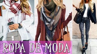 ROPA DE MODA OTOÑO INVIERNO 2017 - 2018 ROPA OTOÑO INVIERNO - MODA PARA MUJER - YouTube