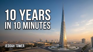 THE 1-KILOMETER SKYSCRAPER: Jeddah Tower ($1B+) | Finished by 2028? | AI Build