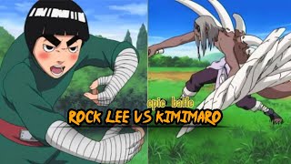 rock lee vs kimimaro sub indo full #narutokecil