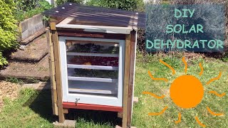 Funky DIY SOLAR DEHYDRATOR  Basics explained & why you can make one too!