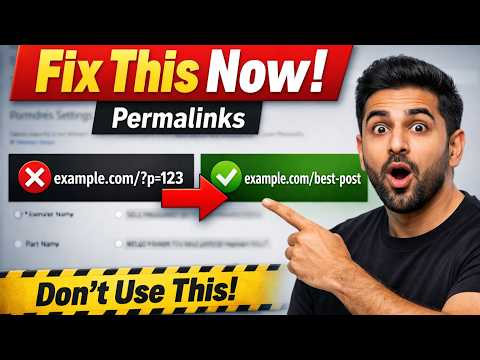 Best Permalink Settings in WordPress (Fix SEO URL Mistake 2026) | Rank Higher on Google