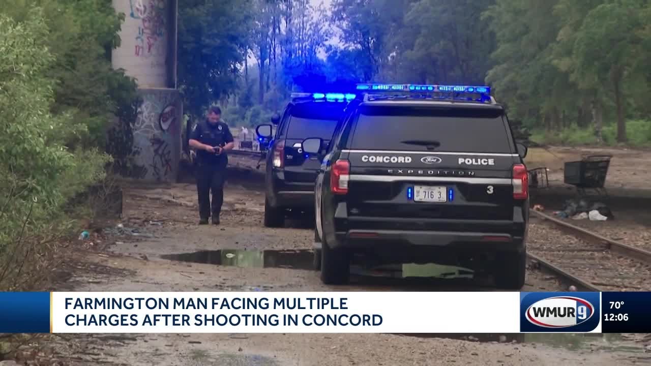 Man charged in Concord shooting held without bail - YouTube