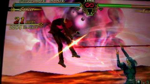 [PSP] Fate/Unlimited Codes - Lancer Combo Video No.3 (ArcanaRin)