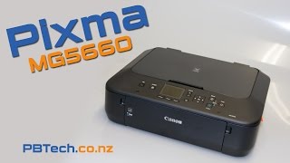 Canon Pixma MG5660 Inkjet Printer Review in 90 Seconds (MG5660)