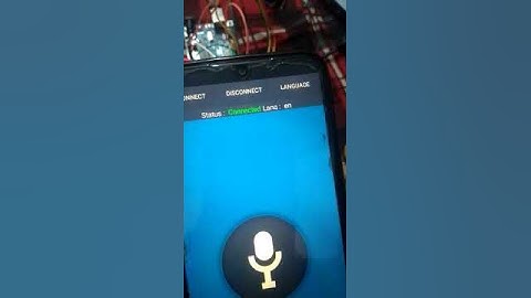 Voice control light on and off Arduino project