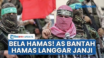 AS Pasang Badan & Bela Hamas! Bantah Militan Palestina Langgar Kesepakatan Gencatan Senjata