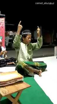 Sholawat di ustadz anas