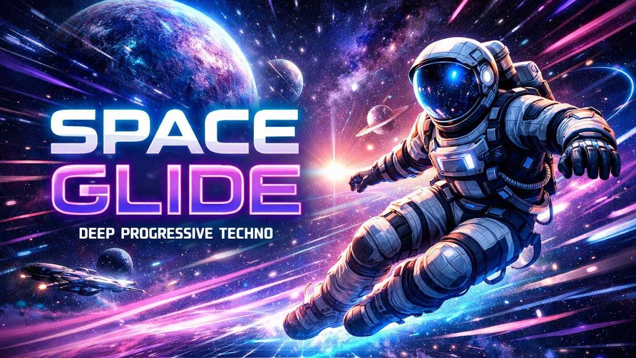 Space Glide 🧑‍🚀 Deep Progressive Hypnotic Techno Music | Toll Echo