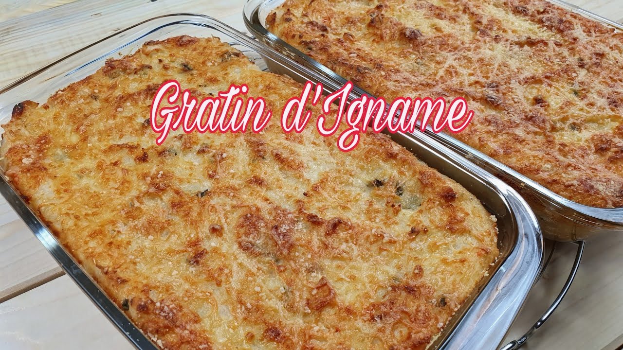 #110 Gratin d'Igname Antillais 🇬🇵, (morue).