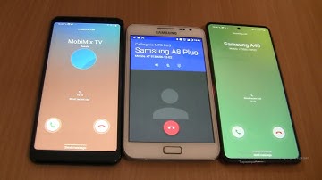 Over the Horizon Incoming call&Outgoing call at the Same Samsung Galaxy A51+A8 plus+Note 1 Android 7