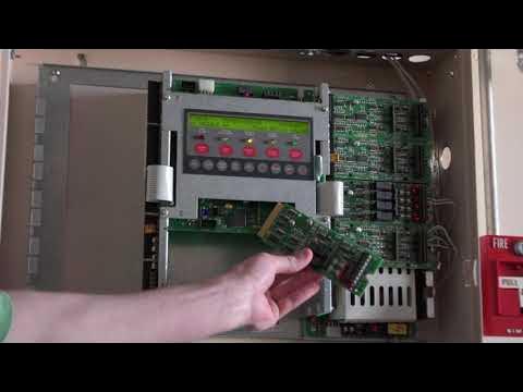 *NEW PANEL* Simplex 4005 Fire Alarm Quick Test - YouTube