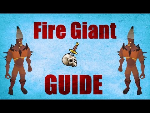 Full Fire Giant Slayer Guide 2007 Safe Spot Location Loots Old School Runescape Osrs Youtube