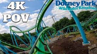 Hydra The Revenge Front Row POV [4K] | Dorney Park 2022