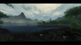 Cryengine 2. Timelapse (Sky shader, water surface shader)