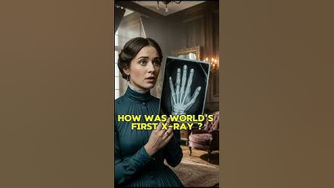 The First X-ray in History! 🩻 | Wilhelm Röntgen’s Incredible Discovery.