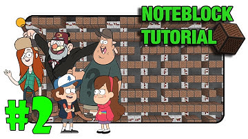 Gravity Falls "Theme" - Note Block Tutorial PART 2 (Minecraft Xbox/Ps3)