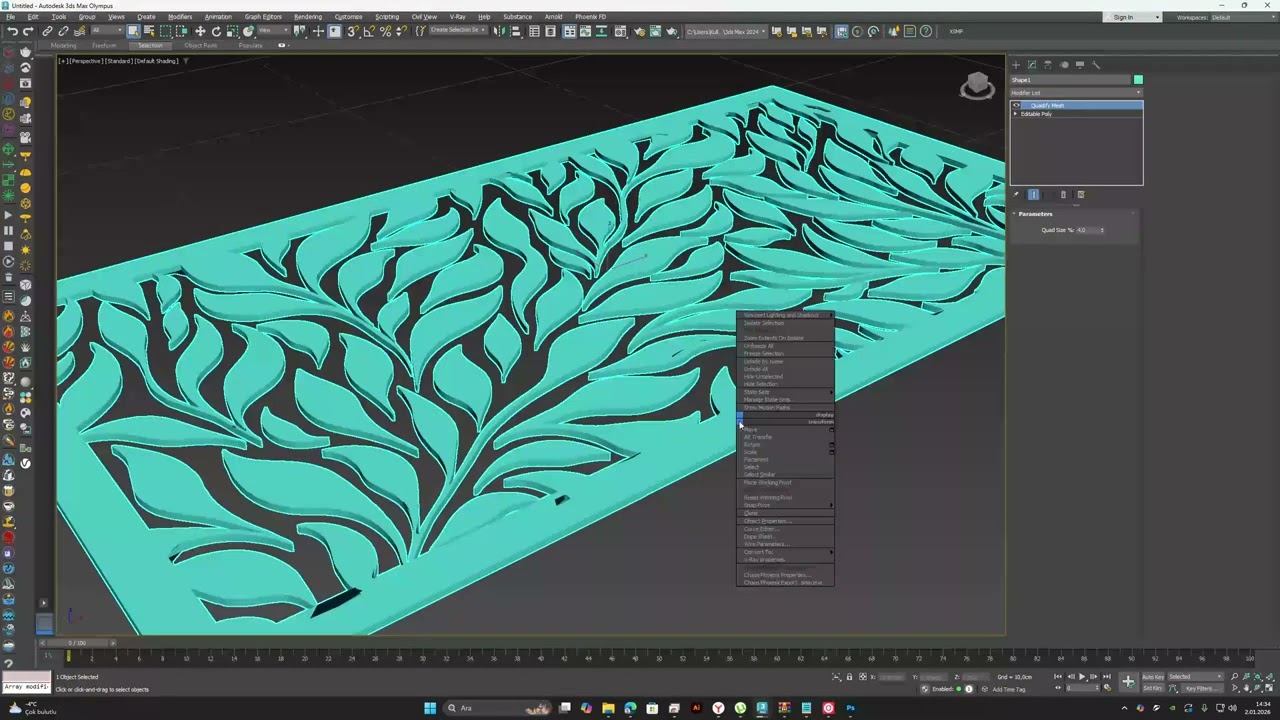 Photoşhop Çizimi İle Katı Model Oluşturmak-Part-1