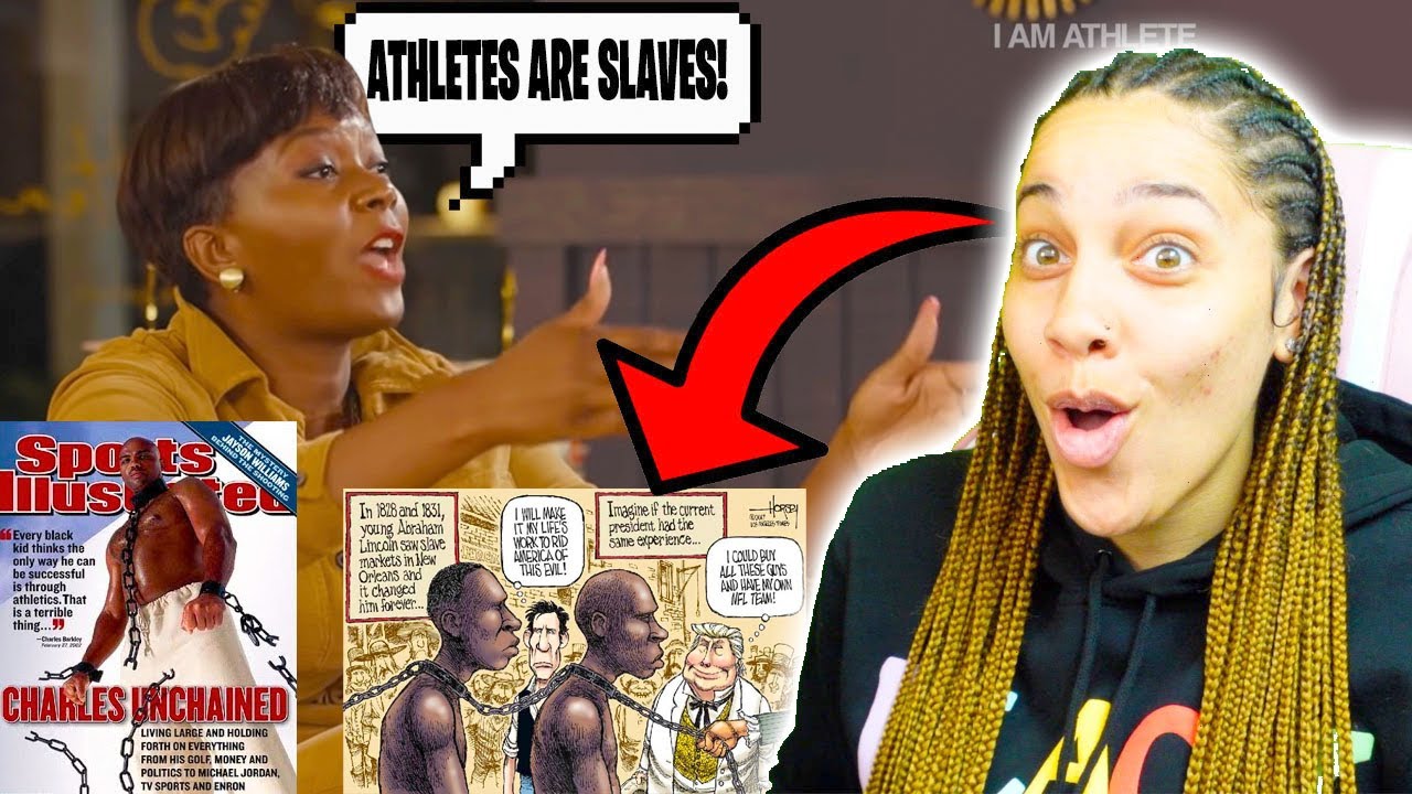Woman Exposes How Athletes Are Slaves Reaction