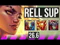 RELL & Miss Fortune vs KARMA & Caitlyn (SUP) | KR Master | 26.6
